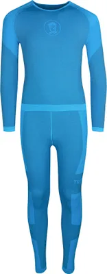 Immagine prodotto di Set di intimo tecnico Trollkids Hemsedal, blu, taglia 92 cm, per bambino
