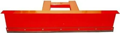 Produktbild von Räumschild Schneeschild 90° Winkel Rot für Gabelstapler 200x40 cm