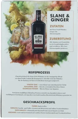 Produktbild von Slane Irish Whiskey GP 40% 0,7