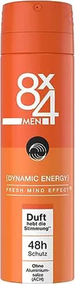 Produktbild von 8x4 Deospray Men Dynamic Energy 150 ml