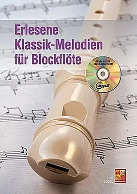 Produktbild von Erlesene Klassik-Melodien (+MP3-CD)für Sopranblockflöte