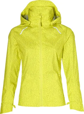 Produktbild von BASIL Fahrrad-Regenjacke Damen Skane HiVis, neon yellow