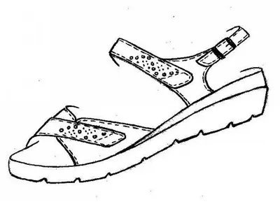 Produktbild von Semler Samtchev. schwarz Sandale Schwarz in Gr. 42