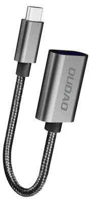 Produktbild von Dudao L15T OTG-Adapter USB-C - USB-A - Grau