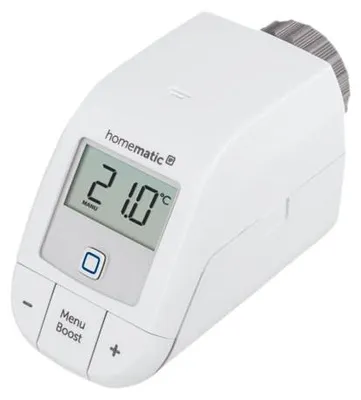Obrázek produktu pro Homematic IP HMIP-ETRV-B, RF, 868,3 MHz, Bílá, M30 x 1.5, IP20, Digitální
