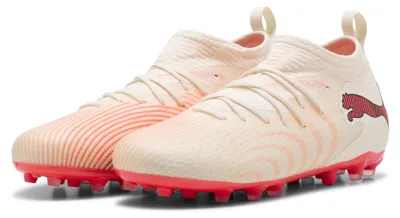 Produktbild von Puma FUTURE 9 MATCH MG Jr Sugared Almond-PUMA White-Ultra Red-PUMA Sugared Almond-PUMA White-Ultra Red-PUMA 12