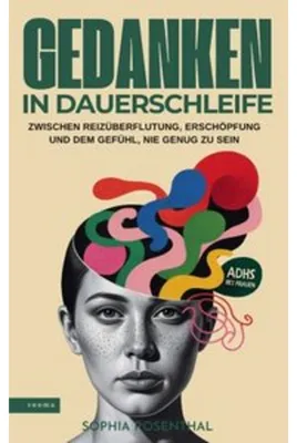 Immagine prodotto di Gedanken in Dauerschleife: Zwischen Reizüberflutung, Erschöpfung und dem Gefühl, nie genug zu sein - ADHS bei Frauen