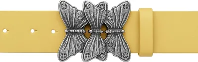Produktbild von Ledergürtel Schmetterlinge aus echtem Leder, mit Schmetterlingen von collezione alessandro