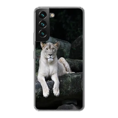 Produktbild von MuchoWow® Handyhülle Schutzhülle Hülle für Samsung Galaxy S22 Löwe - Wilde Tiere - Porträt Silikon Softcase Handy Hülle - Mobiltelefonhülle