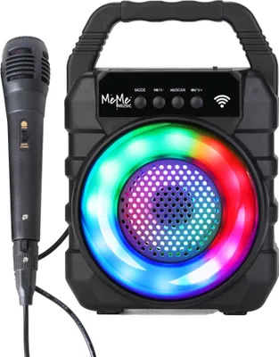 Produktbild von MeMe 4897131871472, Spielzeug-Karaoke-Set, Schwarz