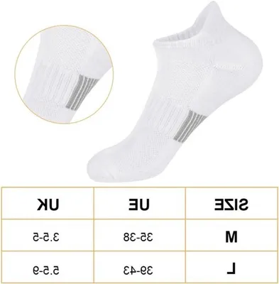 Kurze Sportsocken für Wandern und Aktivitäten für Männer und Frauen - Atmungsaktiv und Komfortabel
