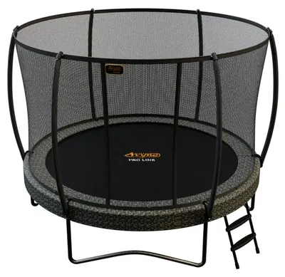 Produktbild von Avyna Trampolin, Durchmesser 305 cm, mit Sicherheitsnetz – Tarnfarben