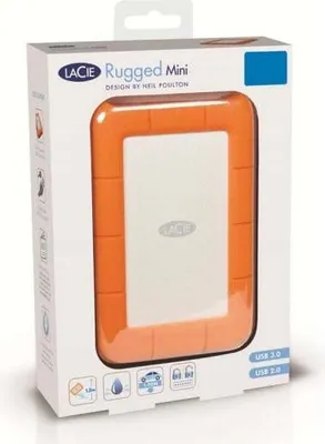 Immagine prodotto di LaCie Rugged Mini - disco rigido - 2 TB - esterno (portatile)