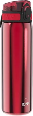 Obrázek produktu pro ion8 Netěsnící láhev z nerezové oceli, červená, 600 ml