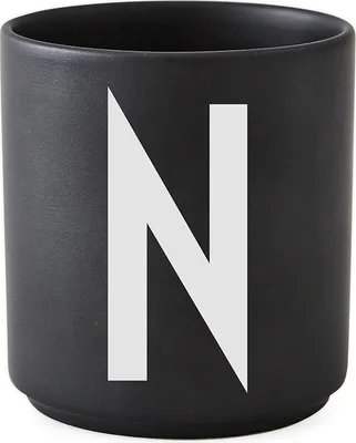 Produktbild von Design Letters - AJ Becher N, schwarz