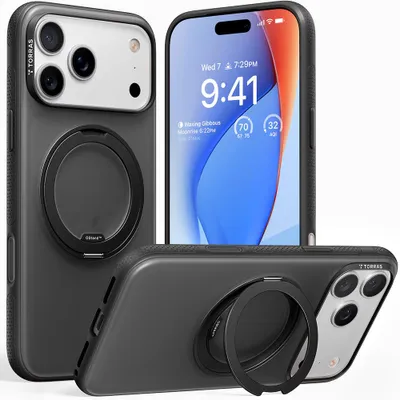 Zdjęcie produktu dla Torras - Ostand R Fitness Series ochronne etui na iPhone 17 Pro – czarne