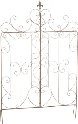 Produktbild von CLP Rankgitter Mandevilla 133 cm hoch Rankhilfe im rustikalen Landhausstil antik braun
