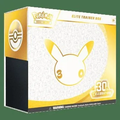 Produktbild von Asmodee Pokémon Elite Trainer Box 30th, Kartenspiel, Sammelkartenspiel, 6 Jahr(e), 20 min