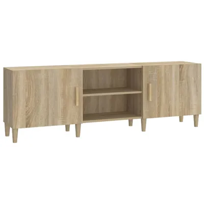 Obrázok produktu pre vidaXL TV skrinka Sonoma dub 150x30x50 cm odvodený výrobok z dreva
