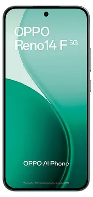 Produktbild von TIM OPPO Reno14 F 5G, 16,7 cm (6.57"), 8 GB, 256 GB, 50 MP, Android 15, Grün