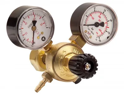 Produktbild von Druckminderer m. 2 Manometer CFH für Schutzgasschweißgerät DR 516