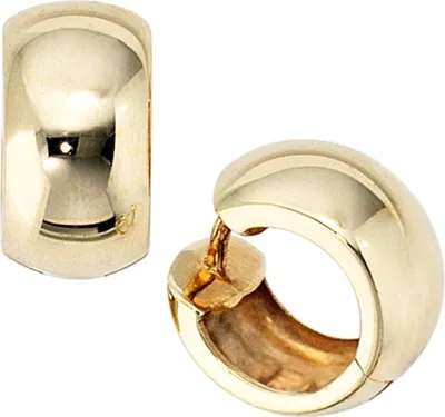 Produktbild von JOBO Creolen rund 333 Gold Gelbgold Ohrringe