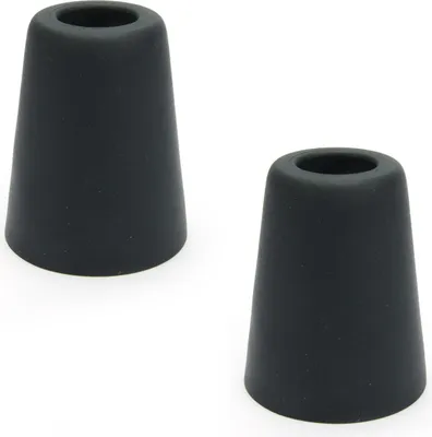 Produktbild von 2x sossai Türstopper NTS8 | HANSI | Schwarz