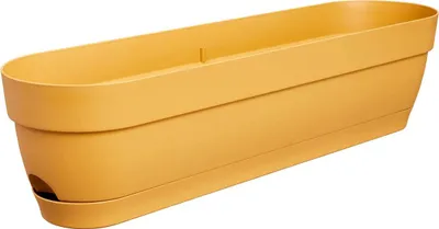 Produktbild von elho® Vibia campana Balkonkasten Honiggelb 70 cm - Kunststoff