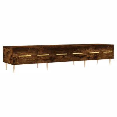 Produktbild von vidaXL TV-Schrank Räuchereiche 150x36x30 cm Holzwerkstoff