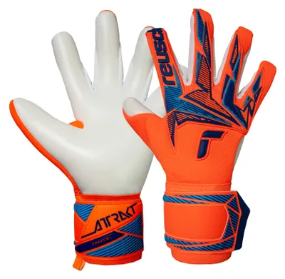 Obrázok produktu pre Brankárske rukavice Reusch Attrakt Freegel Advance s presným strihom 2290, šokujúca oranžová/modrá, veľkosť 10