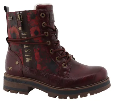 Produktbild von Mustang Damen Elegante Stiefelette 15M0042013 Rot
