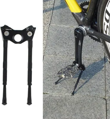 Produktbild von Fahrrad Seitenständer verstellbar 33-39 mm, Aluminium, 75 g, für die Fahrradmontage