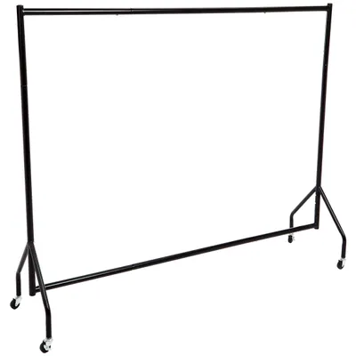 Produktbild von A. Basics Kleiderständer, 1,82 x 1,52 m, Schwarz