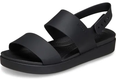 Productafbeelding van Crocs, dames, Brooklyn Backstrap Low, zwart, maat 39-40