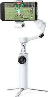 Zdjęcie produktu dla Insta360 Flow 2 Standard Bundle, Stabilizator aparatu w smartfonie, Biały, Konsument, -99 - 231°, -210 - 120°, 0,3 kg