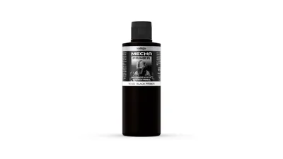 Produktbild von Vallejo Mecha Color 642 Primer Black 200ml Airbrushfarbe