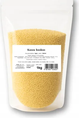 Obrázek produktu pro Kuskus 1 KG - Orientální specialita - Rychlá příprava - Všestranné použití
