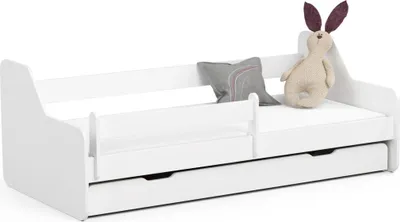 Produktbild von Kinderbett 80x180 DARLIEN mit Stauraum - weiß