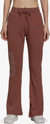 Produktbild von Braune Damen Jogginghose mit ausgestellter Passform und offenem Saum von adidas Originals - M