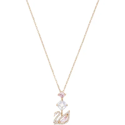 Immagine prodotto di Swarovski 5473024 - Collana Dazzling Swan Y - Colore rosa - Collana