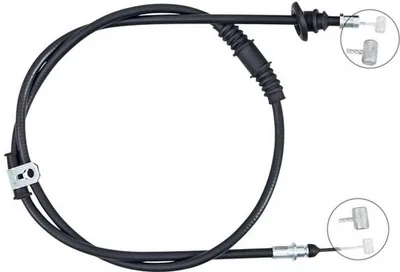 Produktbild von A.B.S. Handbremsseil Seilzug Feststellbremse für MITSUBISHI CARISMA (DA) Hinten Rechts K16410