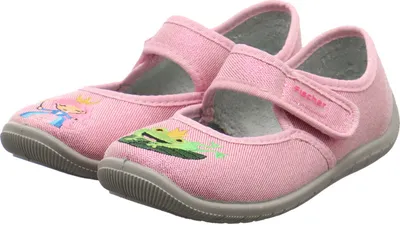 Produktbild von Fischer Markenschuh Mädchen Hausschuh Melly blau