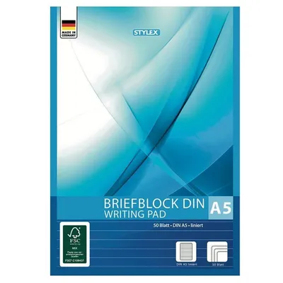 Image de Bloc-notes 50 feuilles A5 Ligne
