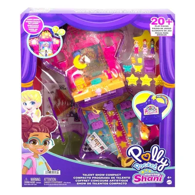 Obrázok produktu pre Krabica Polly Pocket s 3 figúrkami vrátane príslušenstva