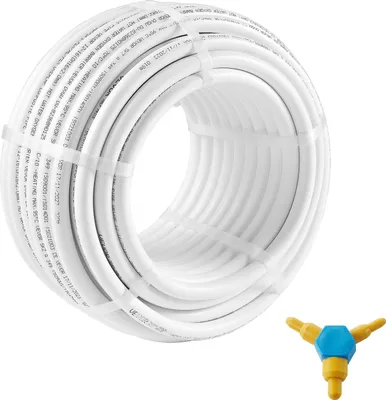 Produktbild von VEVOR Aluverbundrohr Aluminium Mehrschichtverbundrohr 25 m Weiß PEX-Rohr Alu-Mehrschicht-Verbundrohr MV-Rohr Mehrschichtrohr Ideal für Fußbodenheizung und Heizkörper-Anbindung Alu Verbundrohr