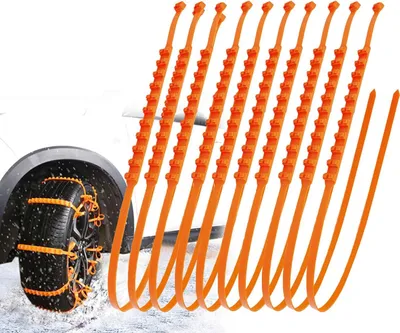 Produktbild von 20X Anti-Rutsch Schneekette Schnee Eis Kette Anfahrhilfe Reifenkette Auto PKW
