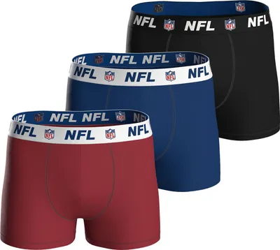 Produktbild von Huddle Herren Boxer NFL Shield 3-Pack NNY/RED/BLK - Größe XXL