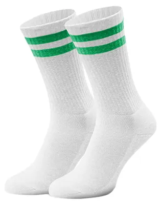 Immagine prodotto di Mr. Socks - Calzini per uomo/donna unisex - Tennis LT3553 (37 EU - 41,5 EU) (bianco/verde)