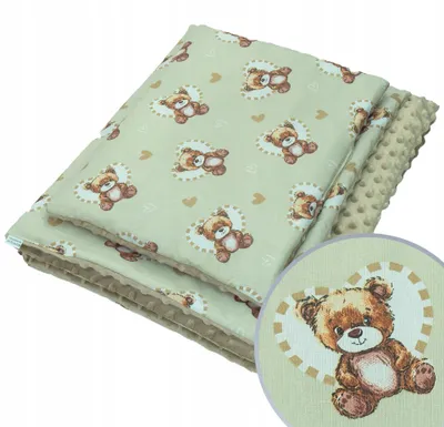 Produktbild von Kerstin Minky Kitzeltuch Set für Kinder 100x135 cm
