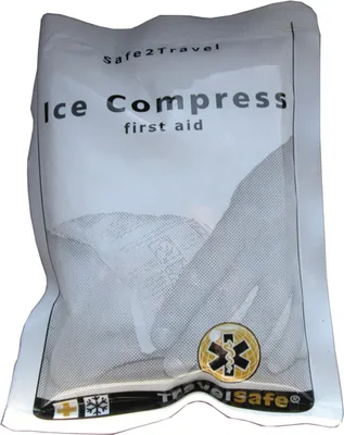 Image de TRAVELSAFE Compresse de glace Compresse de froid de voyage Pack de froid